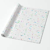 Farbenpapier Confetti | Party Wrapper Geschenkpapier (Ungerollt)