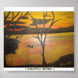 Farbenpflaster Poster