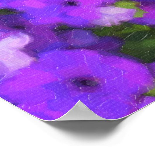 Farbenplakat Poster (Ecke)