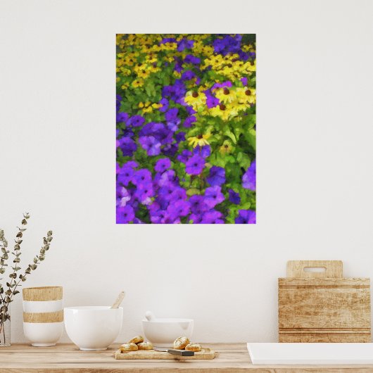 Farbenplakat Poster (Küche)