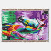 Farbenpony Decke (Vorderseite)