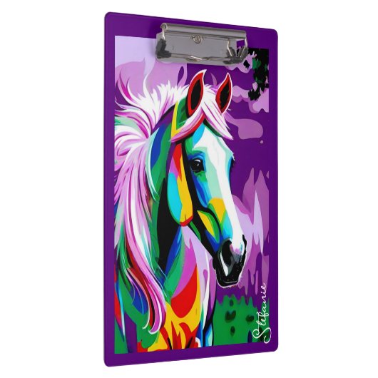 Farbenpony Klemmbrett (Rechts)