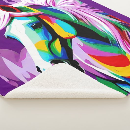 Farbenpony Sherpadecke (3/4)