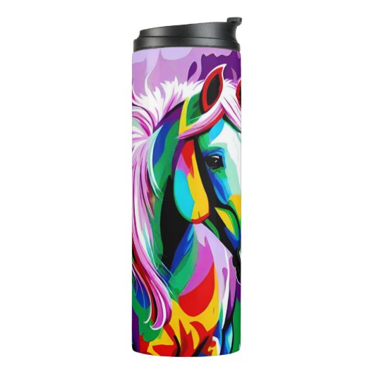 Farbenpony Thermosbecher (Nach links gedreht)