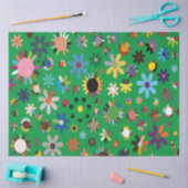 Farbenprächtige Blätter Seidenpapier (Basteln)