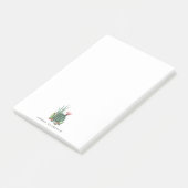 Farbenprächtige Blüte | groß Post-it Klebezettel (angewinkelt)