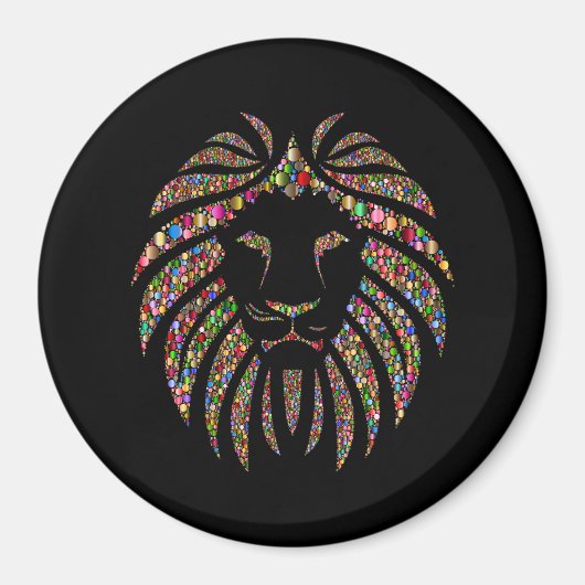 Farbenprächtige Gefängniszelle Magnet (Vorne)