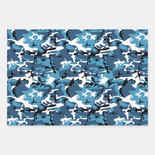 Farbenprächtige Geschenkpapier Set (Vorderseite 3)