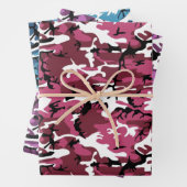 Farbenprächtige Geschenkpapier Set (Beispiel)