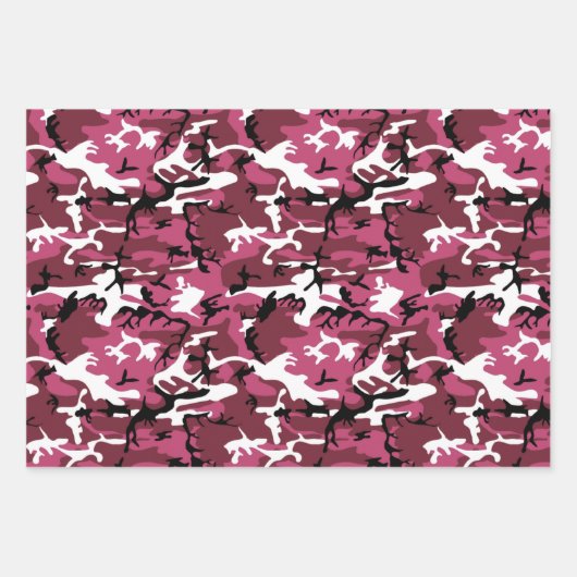 Farbenprächtige Geschenkpapier Set (Vorderseite)