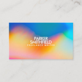 Farbenprächtige Lackgestaltung Visitenkarte