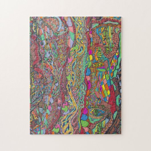 Farbenprächtige Landschaft bei MASI Puzzle (Vertikal)