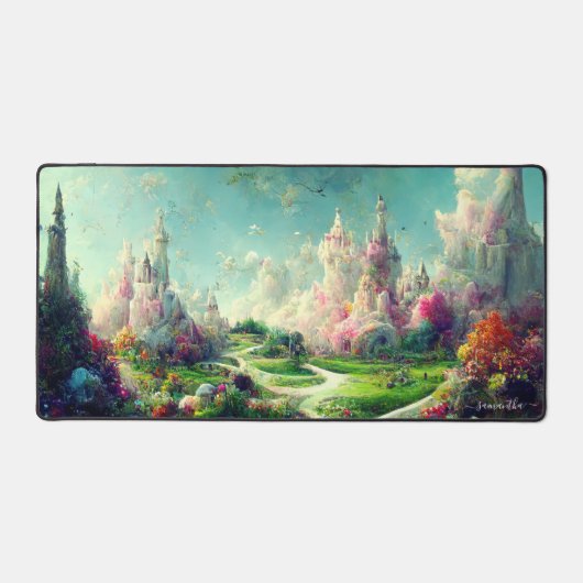 Farbenprächtige Panoramalage Schreibtischunterlage (Vorderseite)