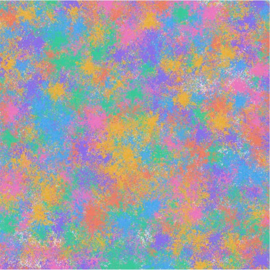 Farbenprächtiges abstraktes Design Aufkleber (Vorderseite)