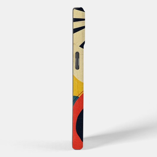 Farbenprächtiges abstraktes Design Case-Mate iPhone Hülle (Rückseite / Rechts)