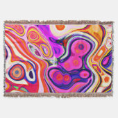 Farbenprächtiges abstraktes Design im Fokus Decke (Vorderseite)