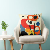 Farbenprächtiges abstraktes Design Kissen (Stuhl )