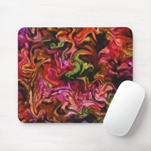 Farbenprächtiges abstraktes Design Mousepad (Mit Mouse)