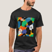 Farbenprächtiges Design T-Shirt (Vorderseite)