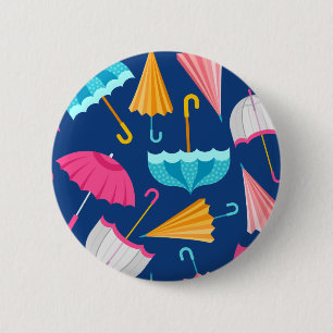 Farbenprächtiges Muster Button