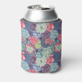 Farbenprächtiges Muster Dosenkühler (Kanne Rückseite)