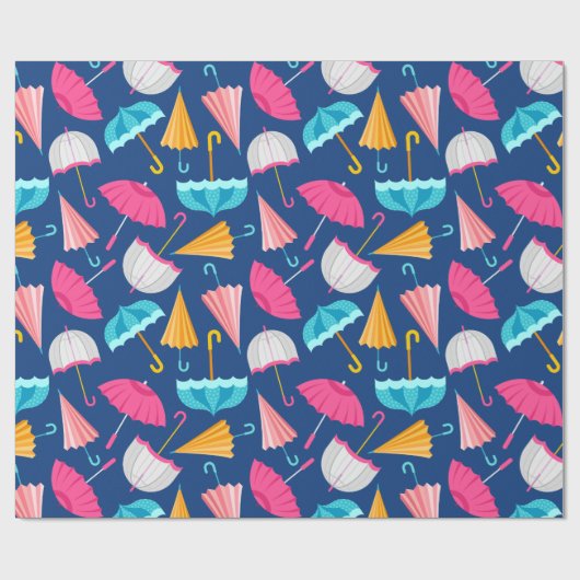 Farbenprächtiges Muster Geschenkpapier (Flach)