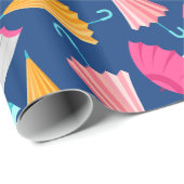 Farbenprächtiges Muster Geschenkpapier (Rolleneckpunkt)