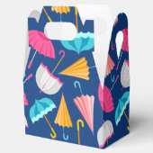 Farbenprächtiges Muster Geschenkschachtel (Geöffnet)