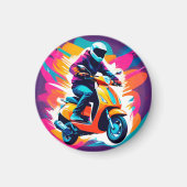 Farbenprägung eines Reisenden Magnet (Vorne)