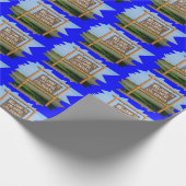 Farbenprägung Geschenkpapier (Ecke)