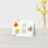 Farbenpräsente Karte (Gelbe Blume)