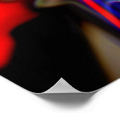 Farbenrausch (beginnt bei $12,80) poster (Ecke)