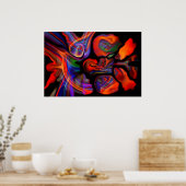 Farbenrausch (beginnt bei $12,80) poster (Küche)