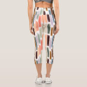 Farbenregen 2 capri leggings (Rückseite)