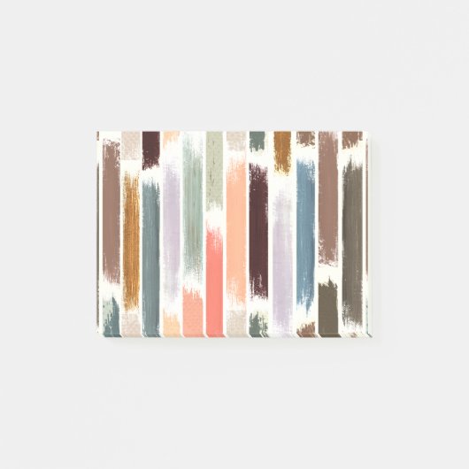 Farbenregen 2 post-it klebezettel (Vorderseite)