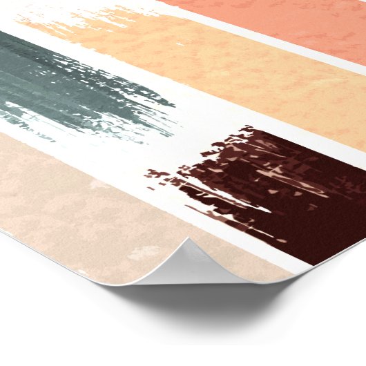 Farbenregen 2 poster (Ecke)