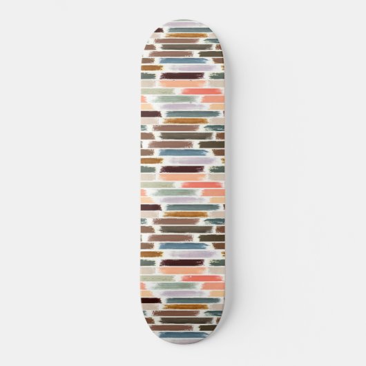 Farbenregen 2 skateboard (Vorderseite)
