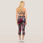 Farbenregen 3 capri leggings (Rückseite)