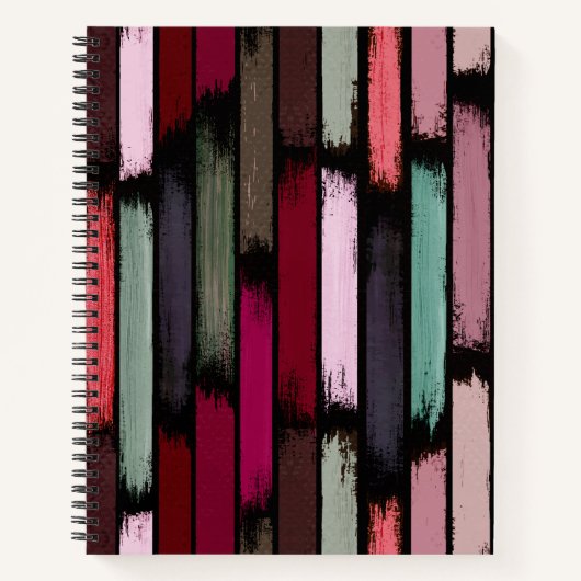Farbenregen 3 notizblock (Vorderseite)