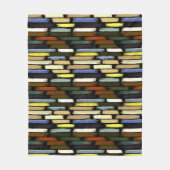 Farbenregen 4 fleecedecke (Vorderseite)