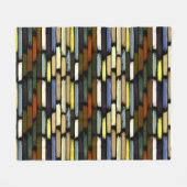 Farbenregen 4 fleecedecke (Vorderseite (Horizontal))