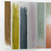 Farbenregen 5 dreifach gefaltete urlaubskarte (Innen Erste Seite)