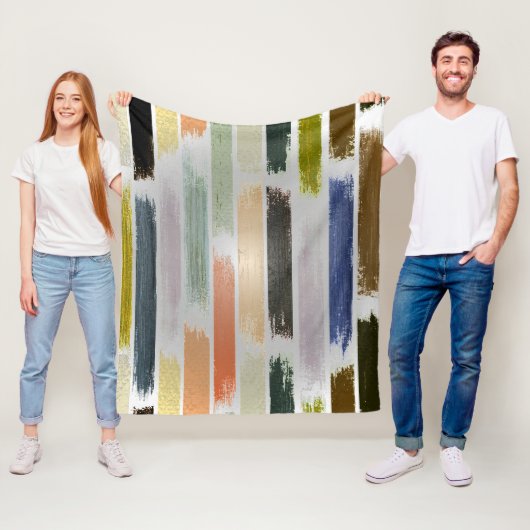 Farbenregen 5 fleecedecke (Beispiel)