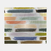 Farbenregen 5 fleecedecke (Vorderseite (Horizontal))