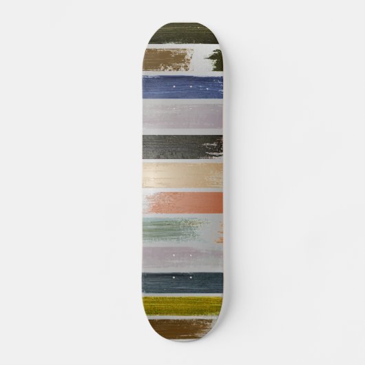 Farbenregen 5 skateboard (Vorderseite)