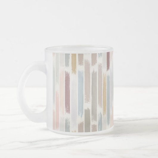 Farbenregen Mattglastasse (Links)