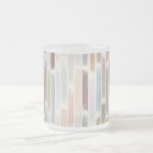 Farbenregen Mattglastasse (Mittel)