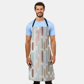 Farbenregen Schürze (Getragen)