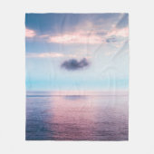 Farbenreiche Landschaft Fleecedecke (Vorderseite)