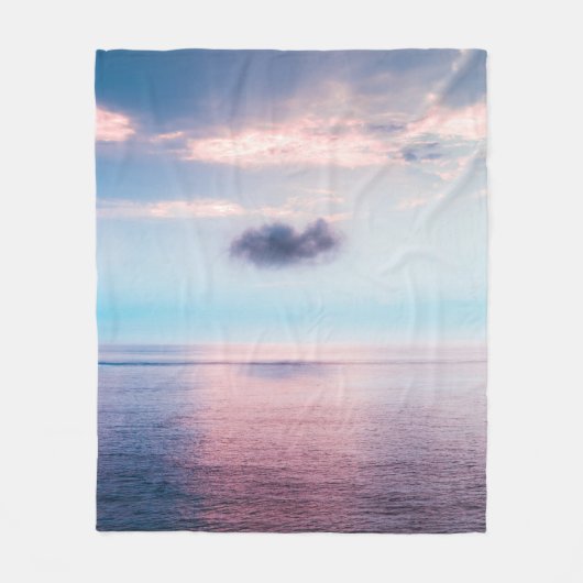 Farbenreiche Landschaft Fleecedecke (Vorderseite)